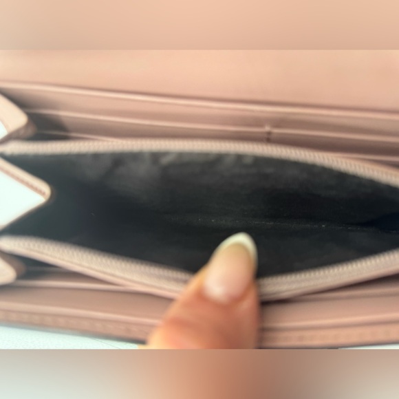 Gucci Pink Embossed Leather Long Wallet In Pristine Condition Rose Pink - Picture 8 of 16